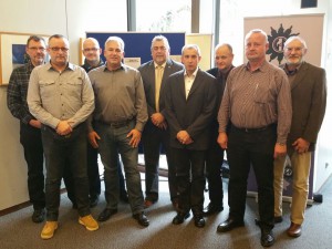 Der neu gewählte Vorstand der GdP-Direktionsgruppe Koblenz